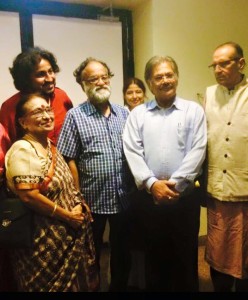 रवींद्र कालिया के साथ विनोद कापड़ी