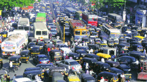 ये मुंबई का ट्रैफिक है!